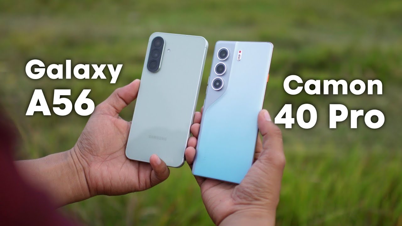 Selisih 2 Jutaan! Kamera Mending Galaxy A56 atau Tecno Camon 40 Pro 🤔