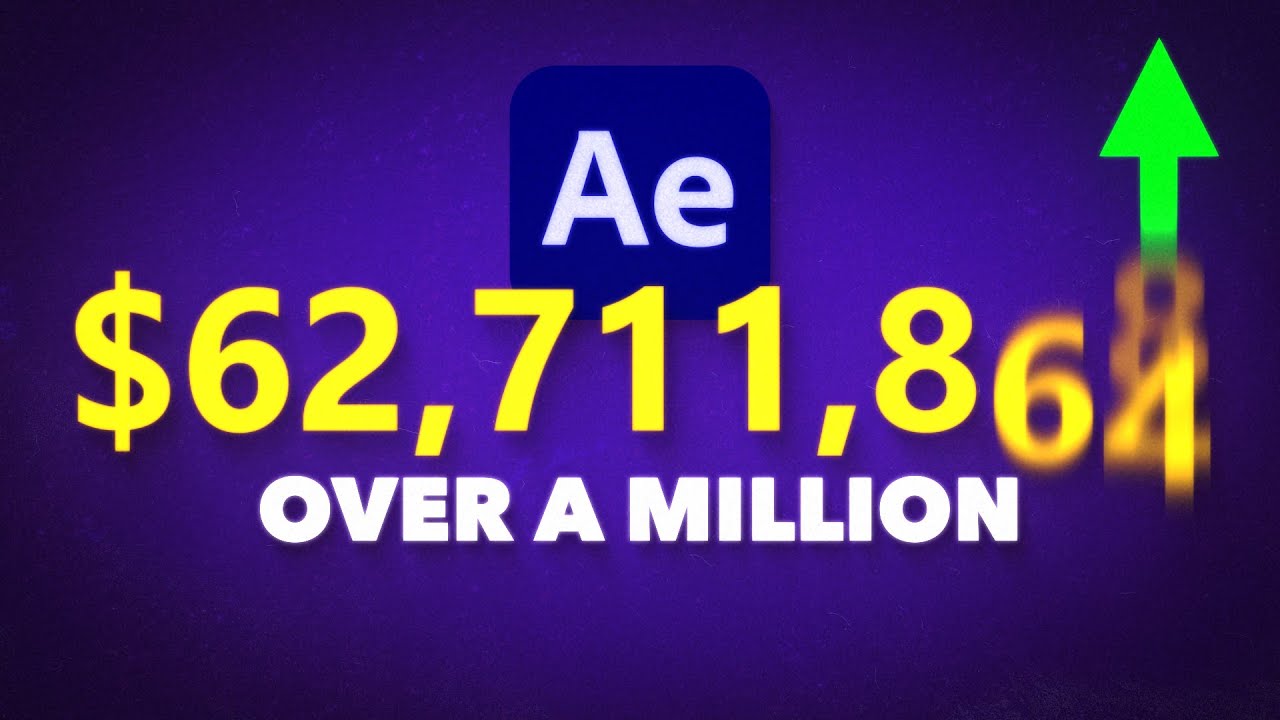 Animate Numbers Over 1 Million In After Effects