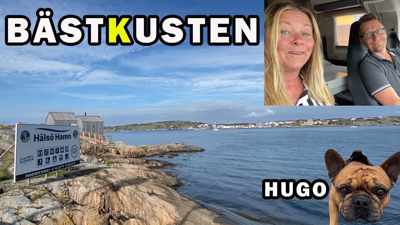 Vi besöker BästKusten, underbara dagar på Hälsö - Husbilsresor