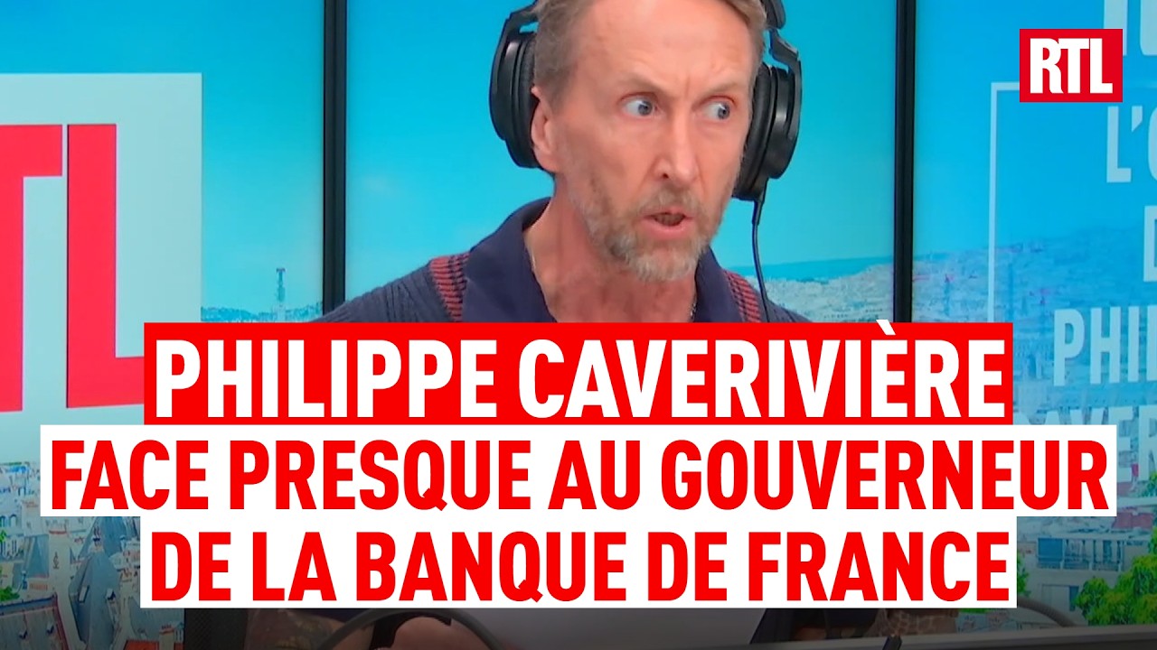 Philippe Caverivière face presque à François Villeroy de Galhau 🤣