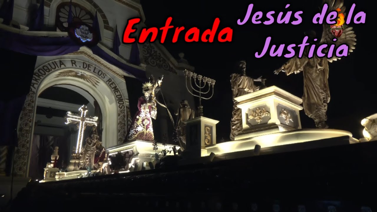 ENTRADA 🔴 JESÚS DE LA JUSTICIA Procesión Segundo Domingo de Cuaresma 2026 Templo El Calvario
