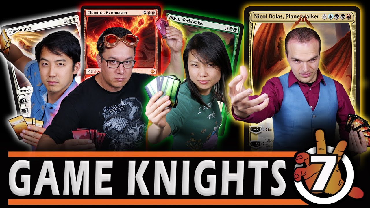 Заклятый враг: Никол Болас с Гэвином Верхеем | Game Knights 7 | Геймплей Magic the Gathering