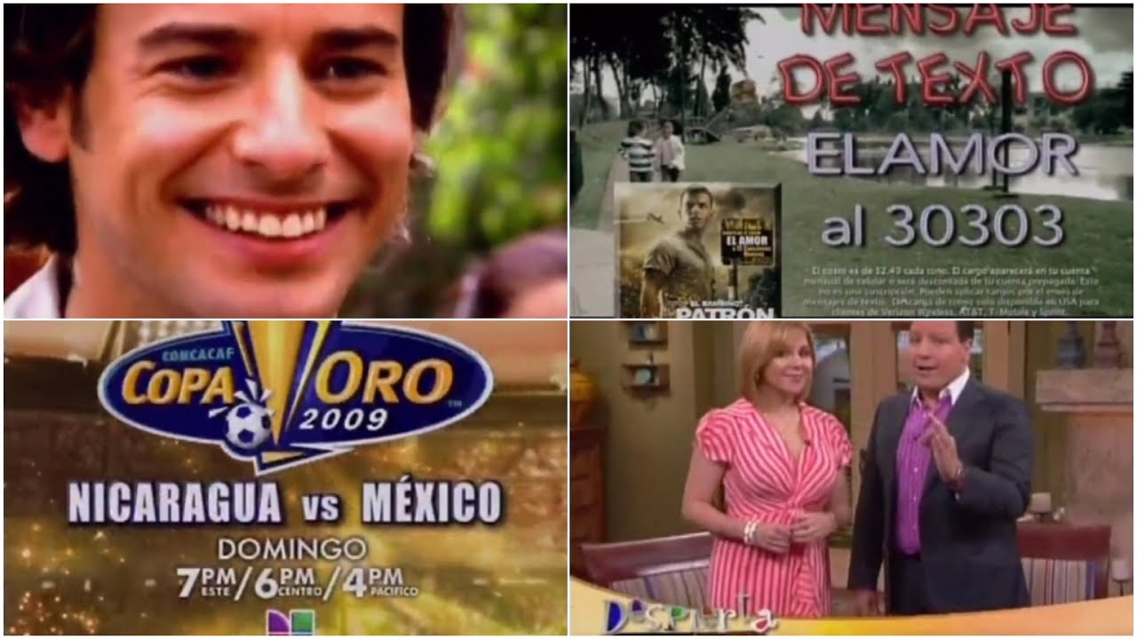 Univision Commercial Breaks (July 3rd, 2009, WFDC-DT)