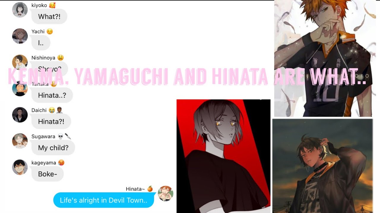Hinata, Kenma and yamaguchi are what? . || Part two of kageyama lied about dating hinata || EP.1?..