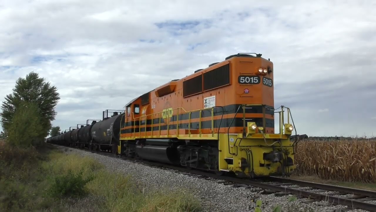TPW 5015 east on the former NKP Cloverleaf/CERA Marion Subdivision 10-7-2025