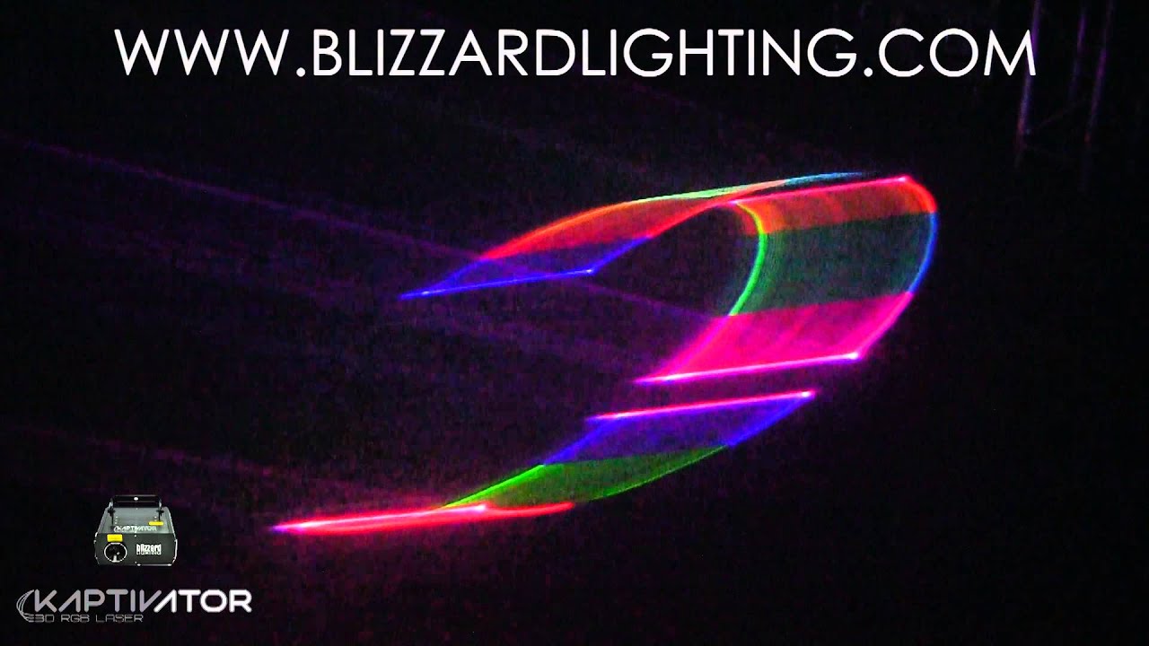 Kaptivator™ 3D RGB Laser