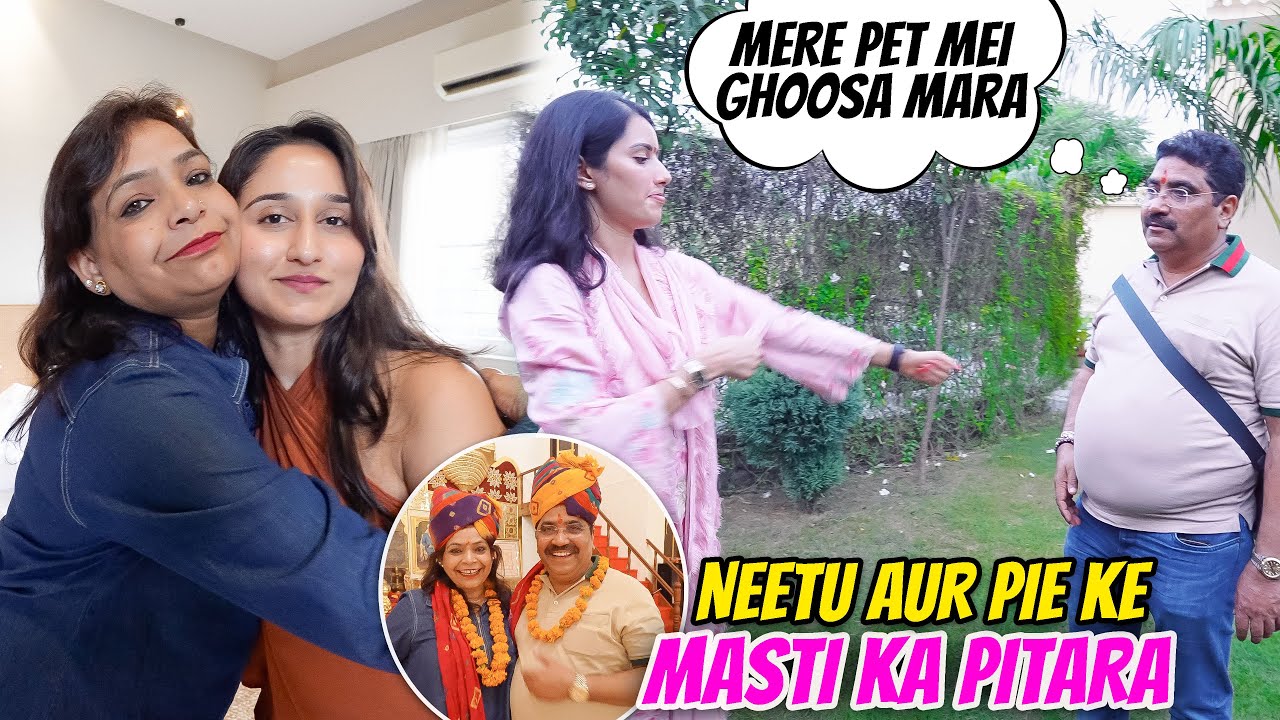 Neetu Aur Pie Ke Masti Ka Pitara || Grand Entry in Jaipur