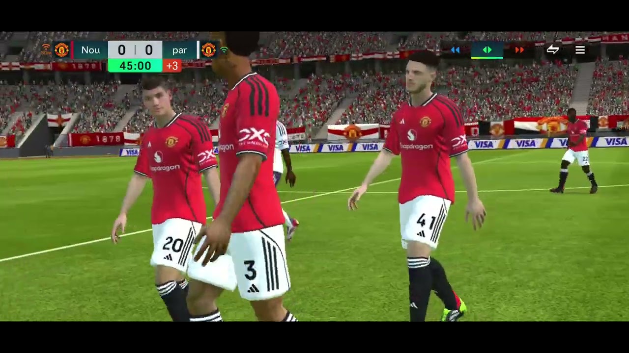 Noureddin ( Manchester United) v/s ParjoA ( Manchester United ). FC Mobile. Gaming online. 