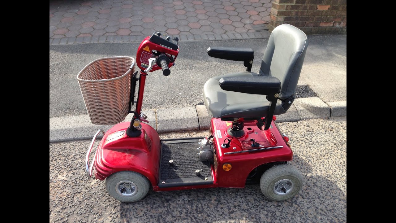Mobility scooter with 125cc engine fitted