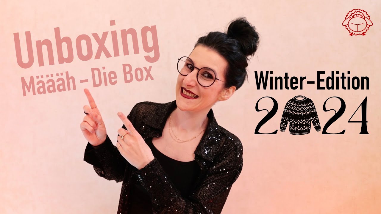 Das war drin! Unboxing schafproduction M&Auml;H DIE BOX // Winter-Edition 2024 | Abo Box | schafTV