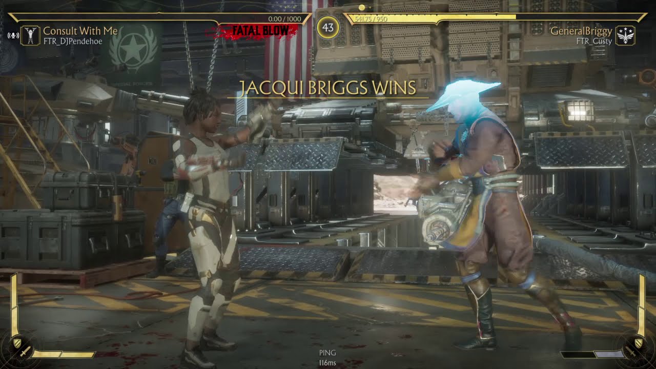 PLEASE NERF JACQUI WTF - Ultimate Mortal Kombat 11 Raiden Match