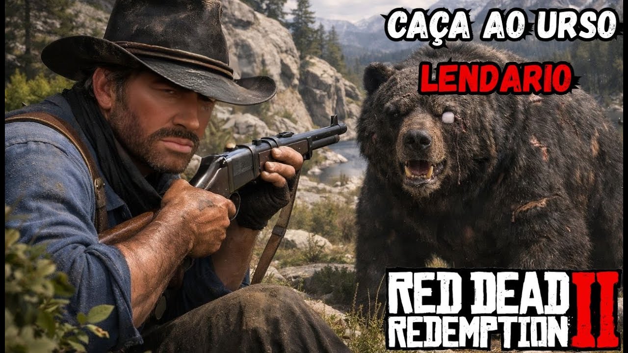 Red Dead Redemption II parte 20 Exploração e a Caça ao Urso Lendario