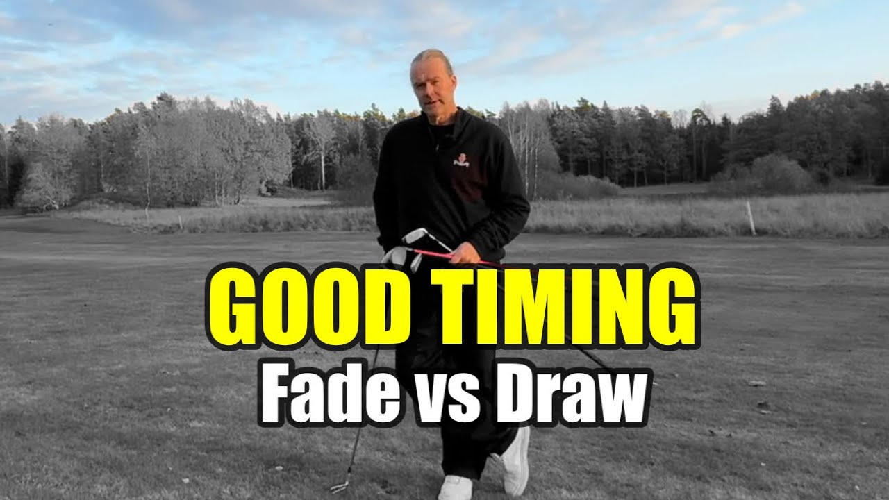 Understand good timing - Fade vs Draw.