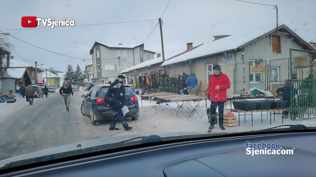 Sjenica posle velikog snijega u januaru 2022 godine...