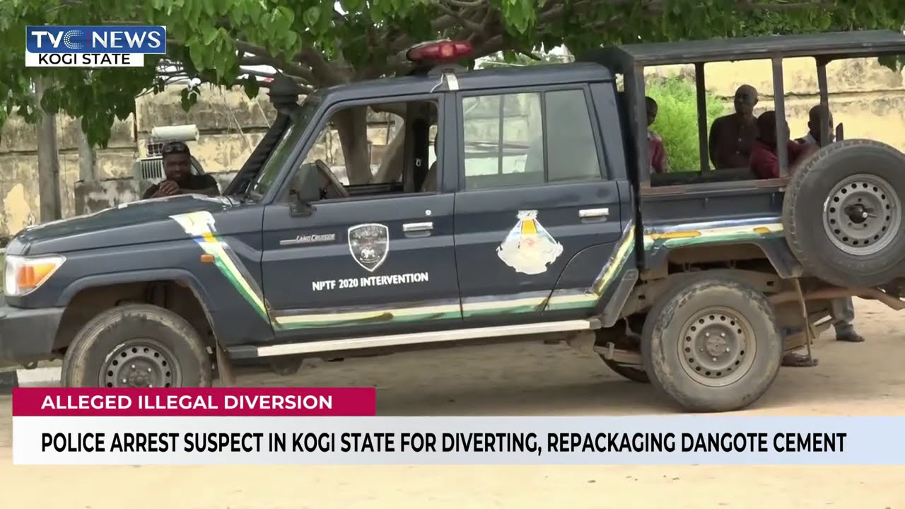 Police Arrest Suspect In Kogi For Diverting, Repackaging Dangote Cement