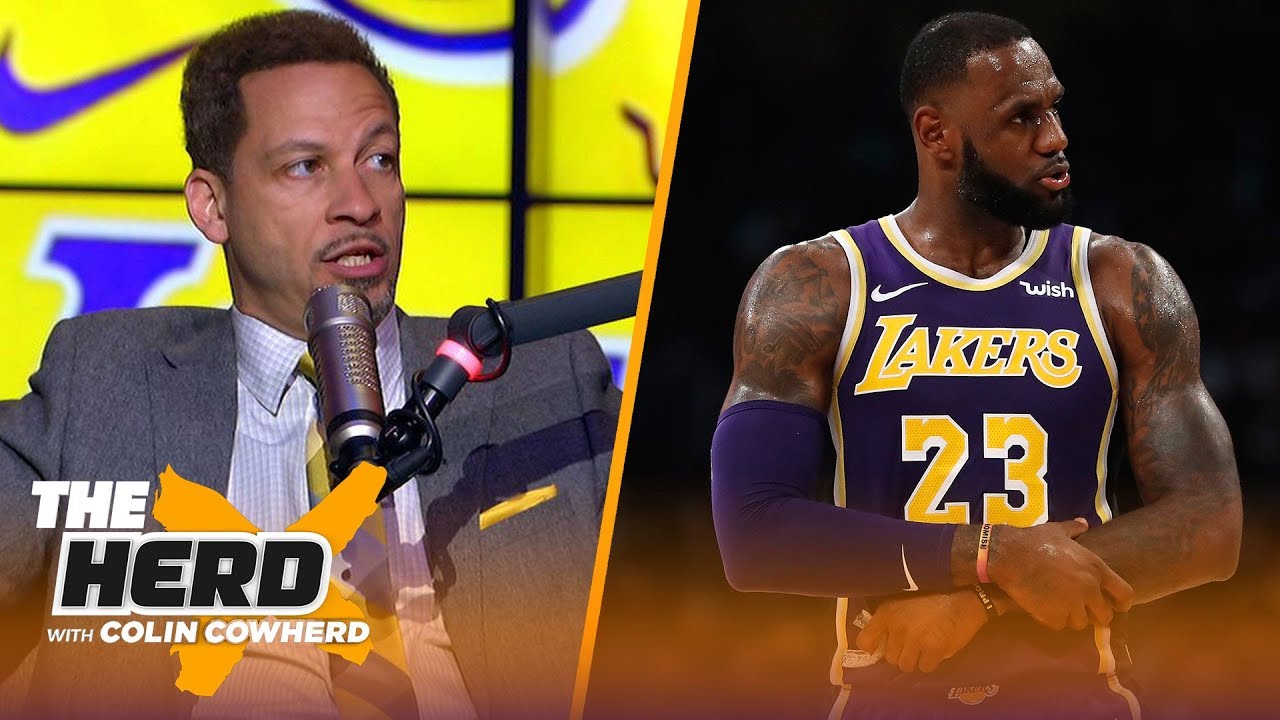 Chris Broussard reacts to LeBron, Lakers' close win against the Mavs | NBA | THE HERD