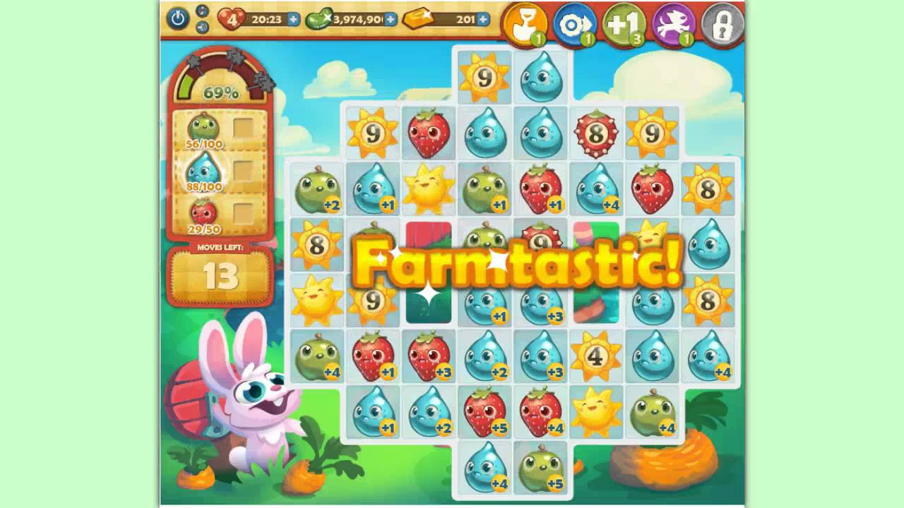 Farm Heroes Saga Level 458 3 Stars