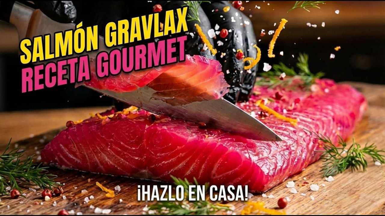 Mejor que el Ahumado: Salmón Curado Fucsia (Paso a paso) 🔪