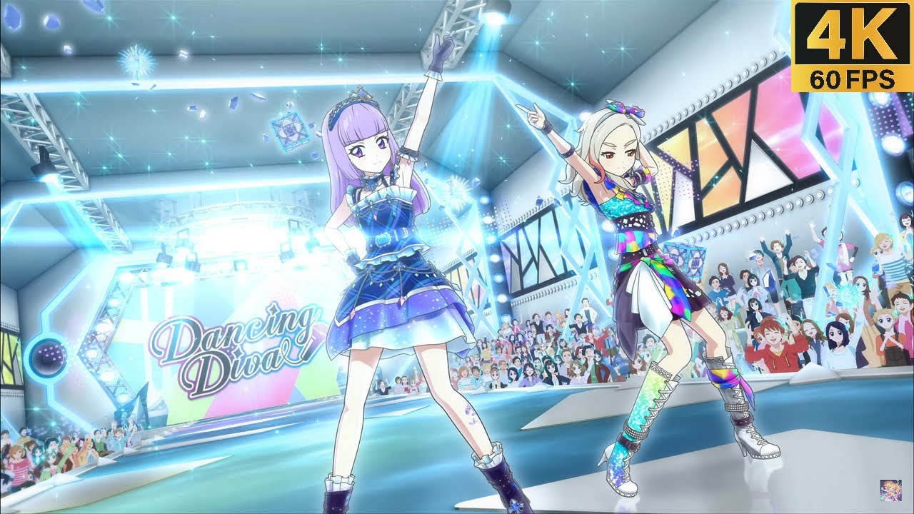 Aikatsu! ✶Dancing Diva ❖ Sumire ❖ Rin ✵ LOVE GAME ✵【 Master 4K 】