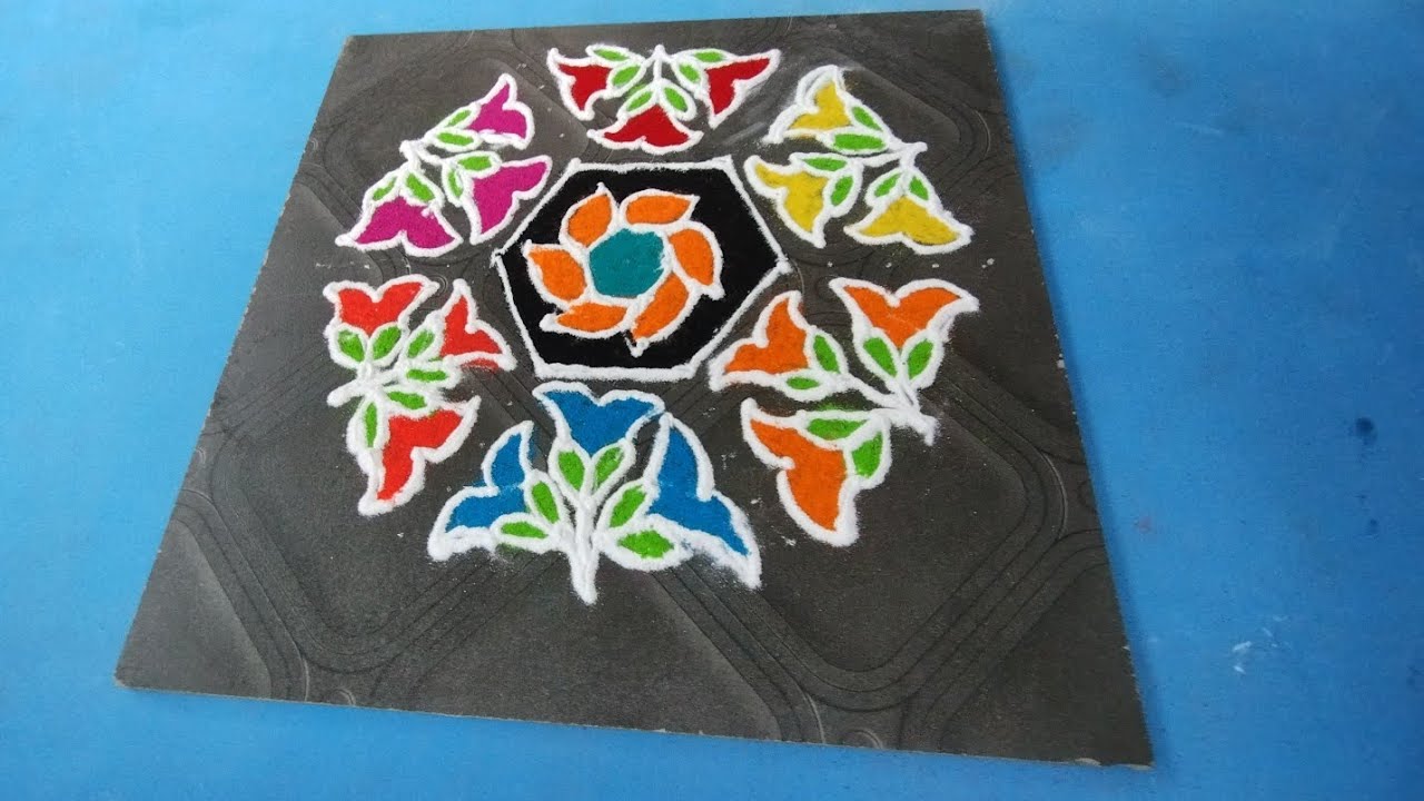 Classic Rangoli Craft#rangoli #muggulu#viral#subscribe#youtube #youtubevideo#viralvideo#easyrangoli 