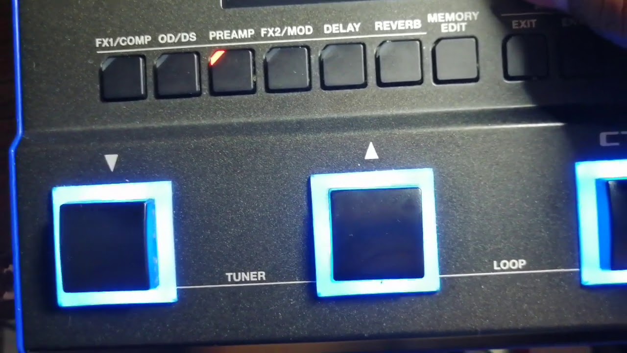 Boss Gt-1 configurando y asignando más de 2 efectos en pedal CTL1