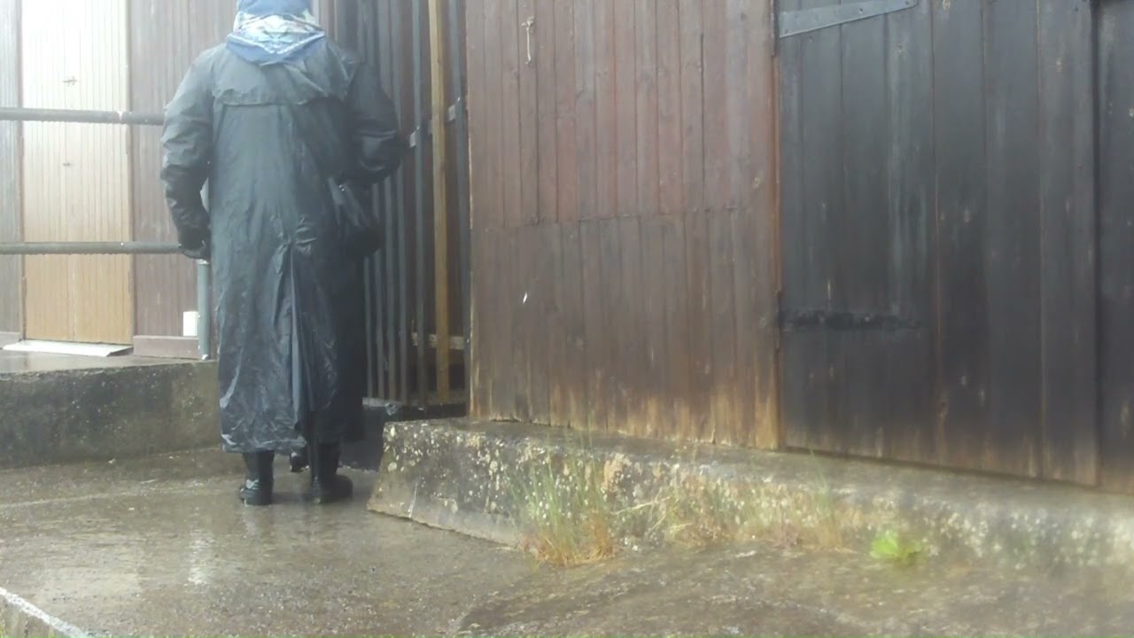 Megan finds two overflowing gutters