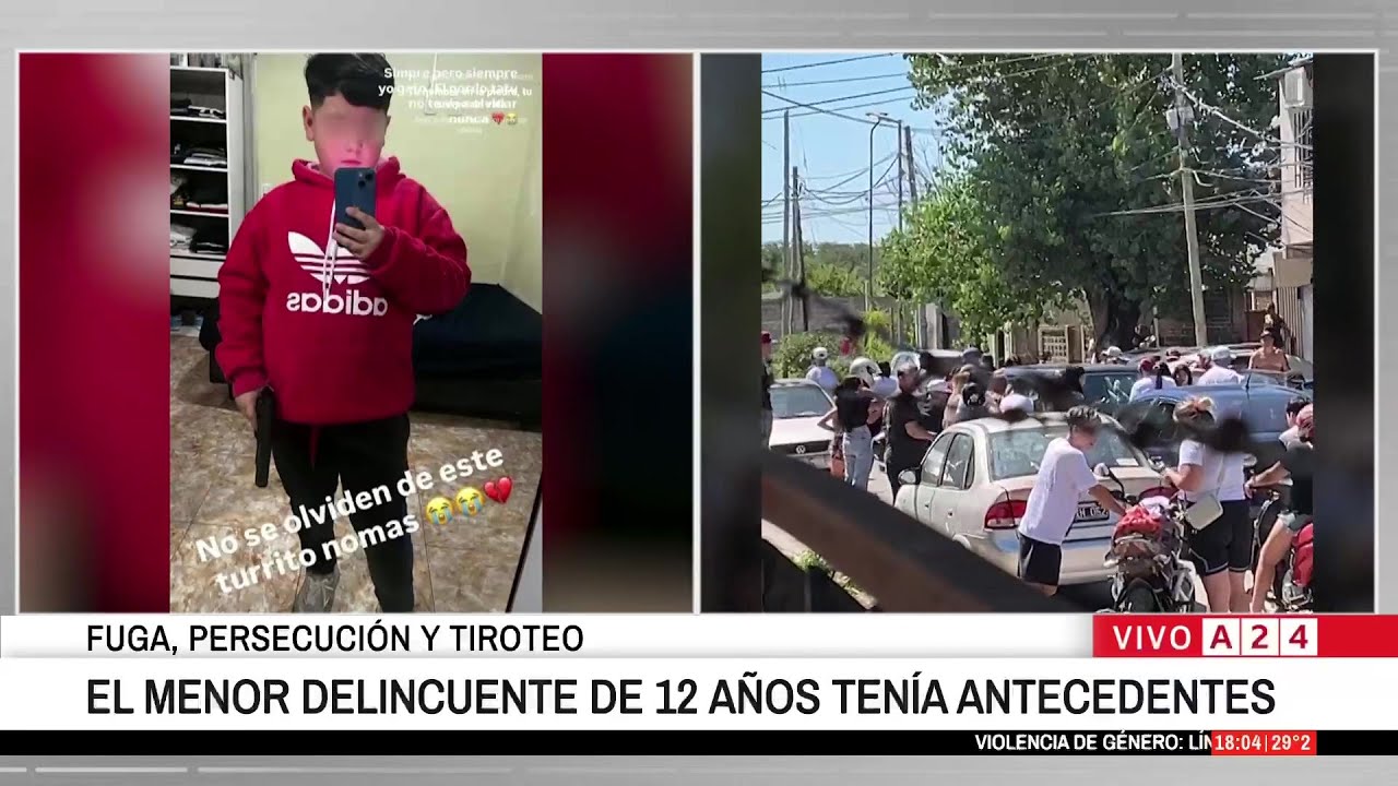 🔴 ALERTA Y TEMOR POR DELITOS EN MANOS DE MENORES