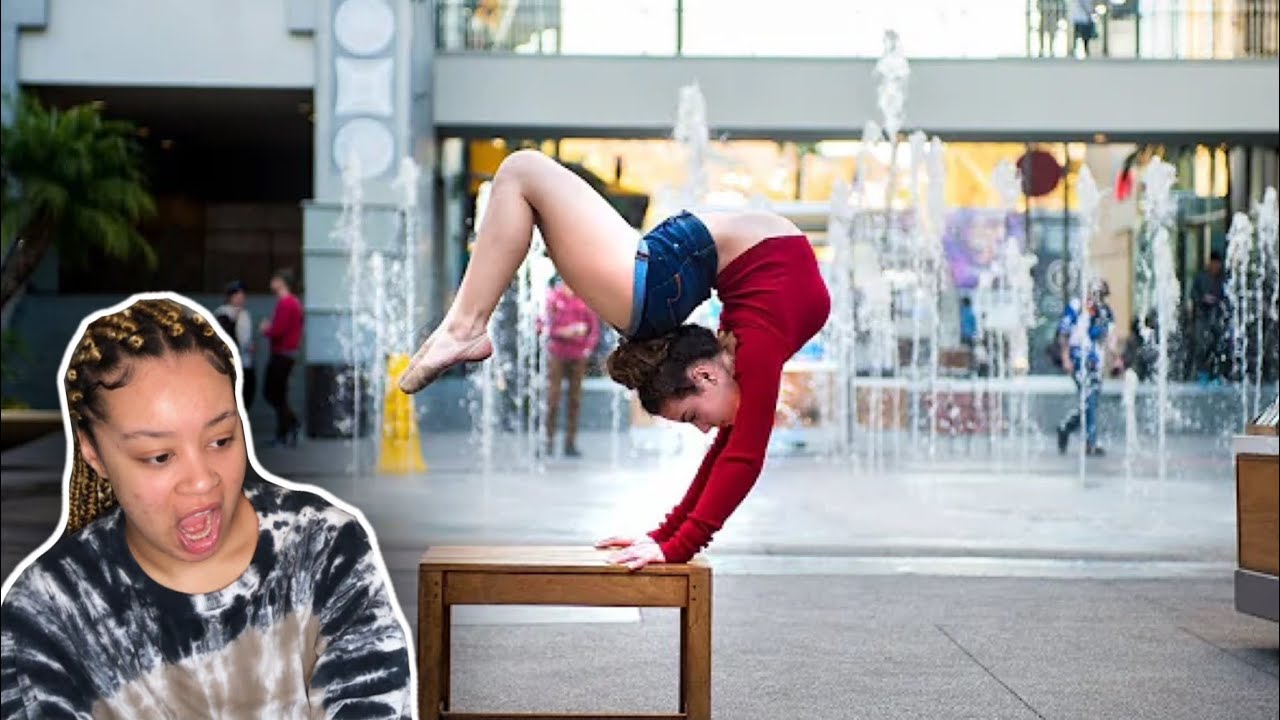 Sofie Dossi Busted by Security for 10 Minute Photo Challenge | Reaction