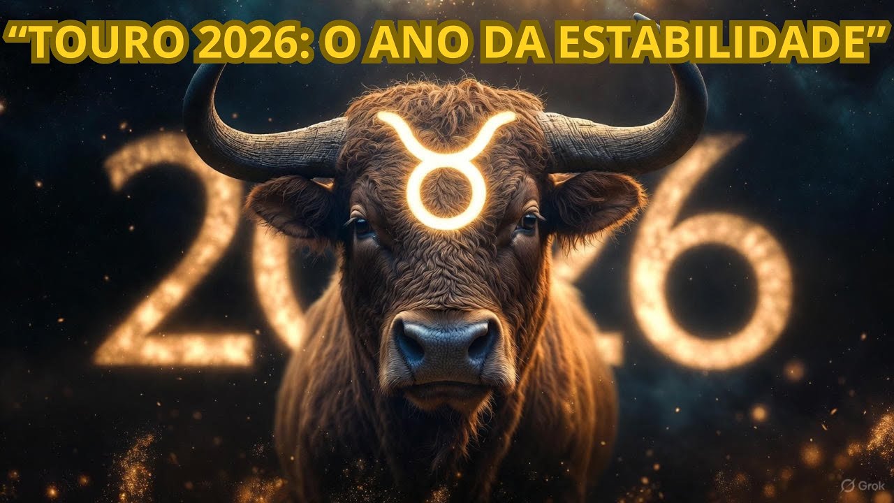 TOURO 2026: O Que Pode Acontecer na Sua Vida | Amor, Dinheiro, Trabalho e Destino