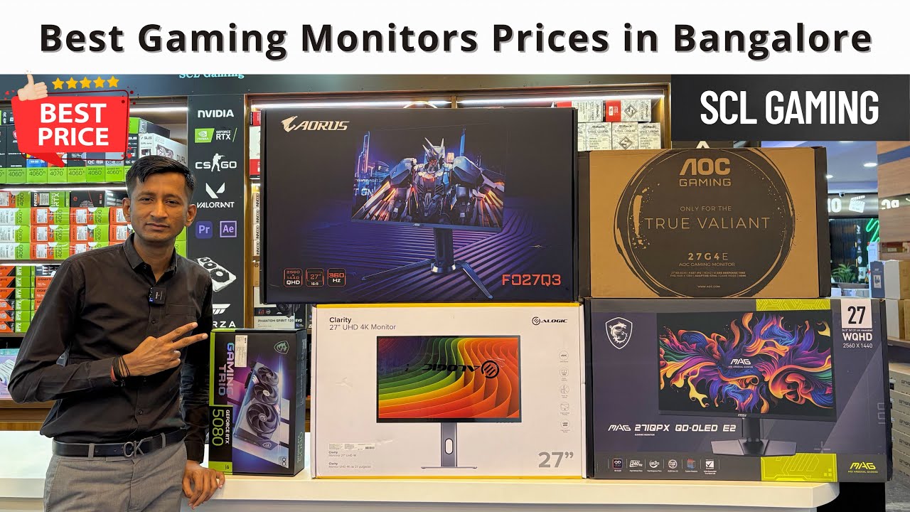 Latest Budget Gaming & Editing Monitors Prices in Bangalore | SCL Gaming  #monitor
