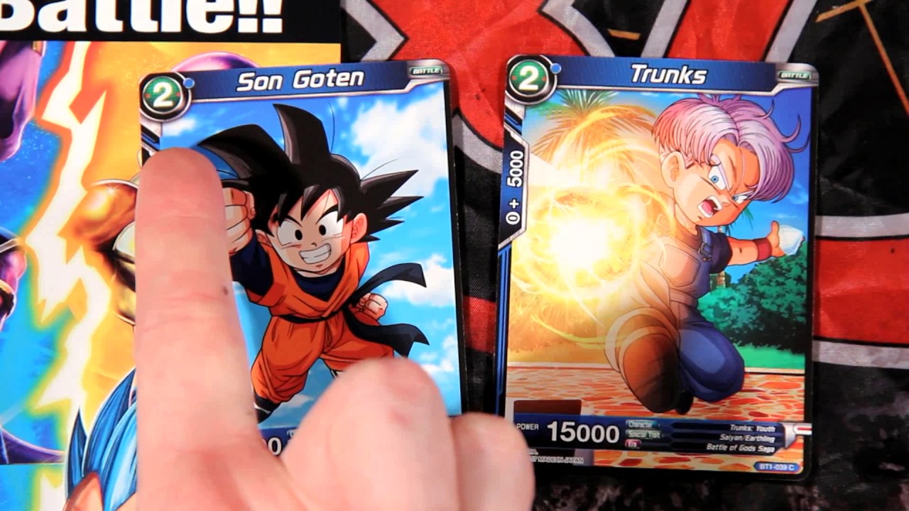 DRAGON BALL SUPER TCG!! ~A look at the Preview Half-deck