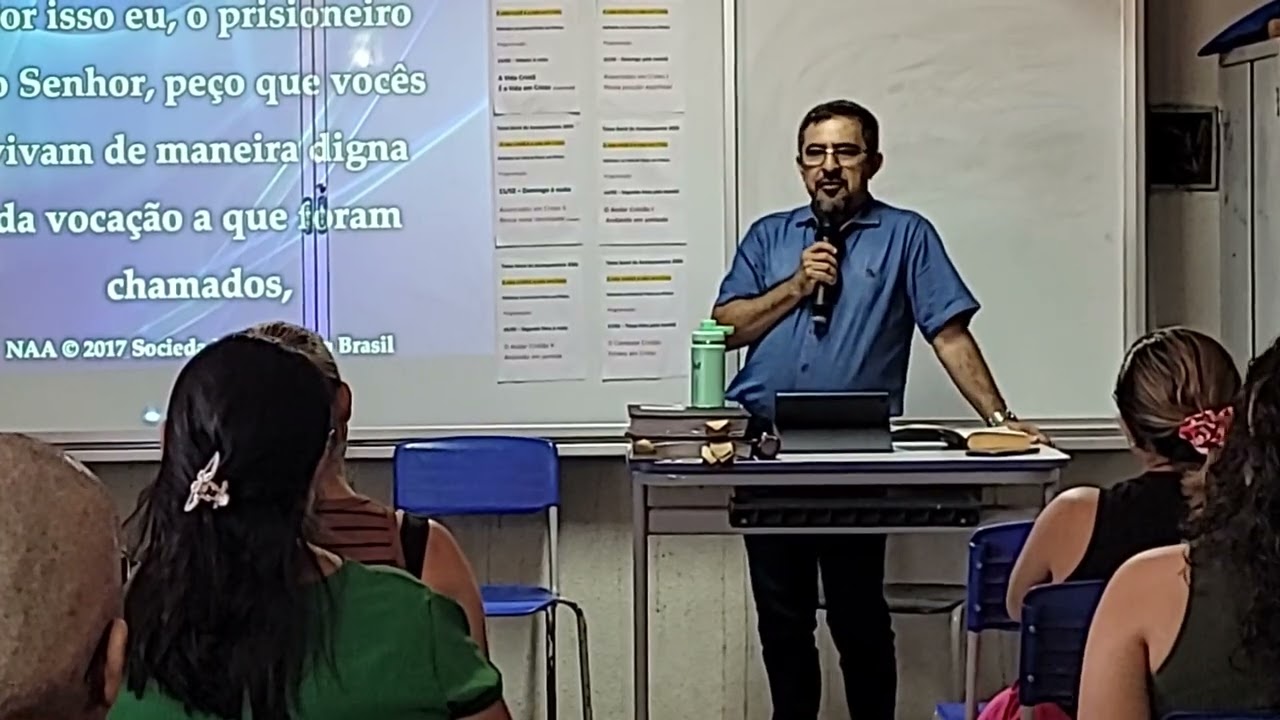 ANDAR DO CRISTÃO l  - ANDANDO EM UNIDADE - IR  GEOVANE MOTA - SEGUNDA MANHÃ