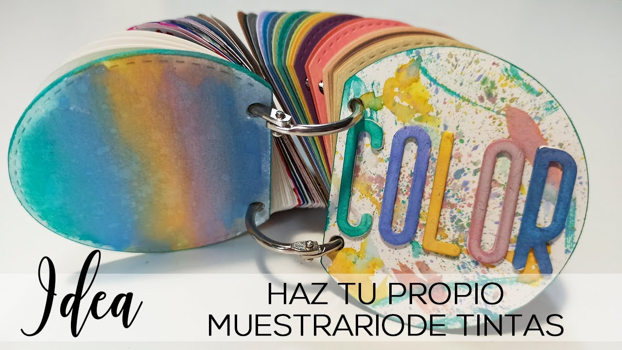 💡Hazte tu propio muestrario de tintas 🎨 Haul troqueles y sellos In Love Arte Shop