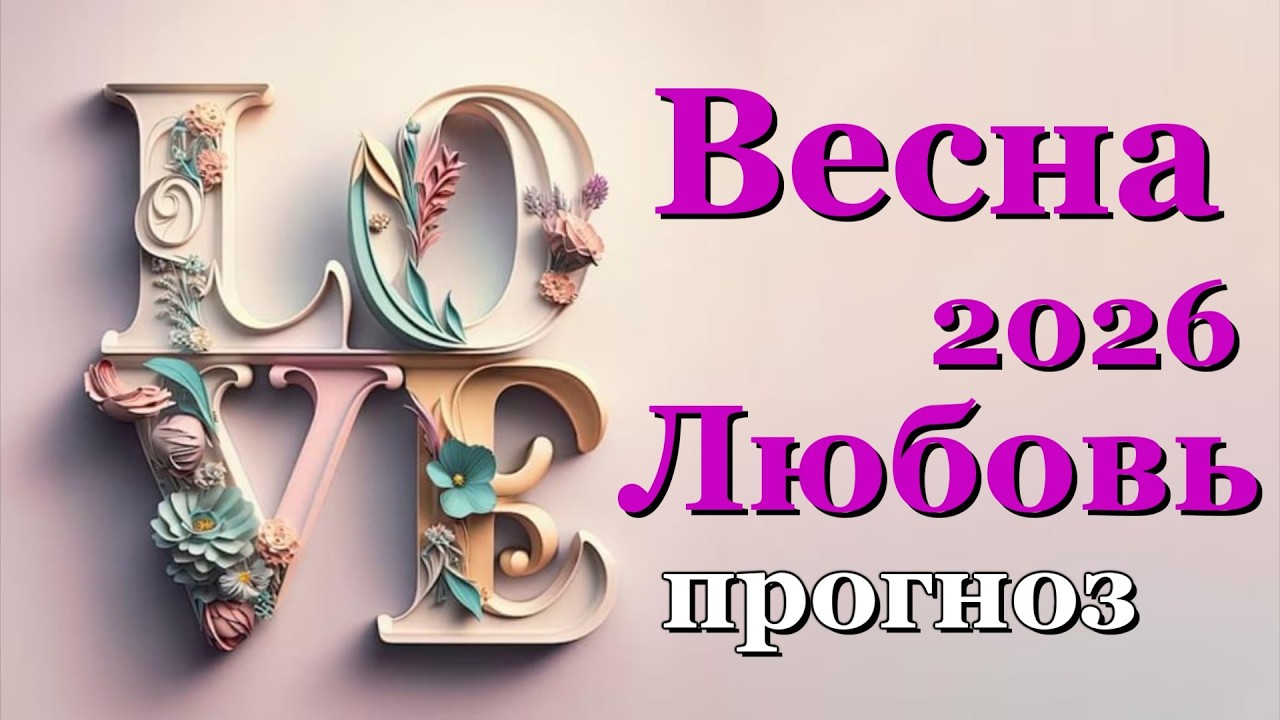 ЛЮБОВЬ❤️ ВЕСНА 2026- ОТНОШЕНИЯ /ЛЮБОВНЫЙ ТАРО ПРОГНОЗ РАСКЛАД, ГОРОСКОП❤️ДЛЯ ВСЕХ ЗНАКОВ ЗОДИАКА ♈-♓