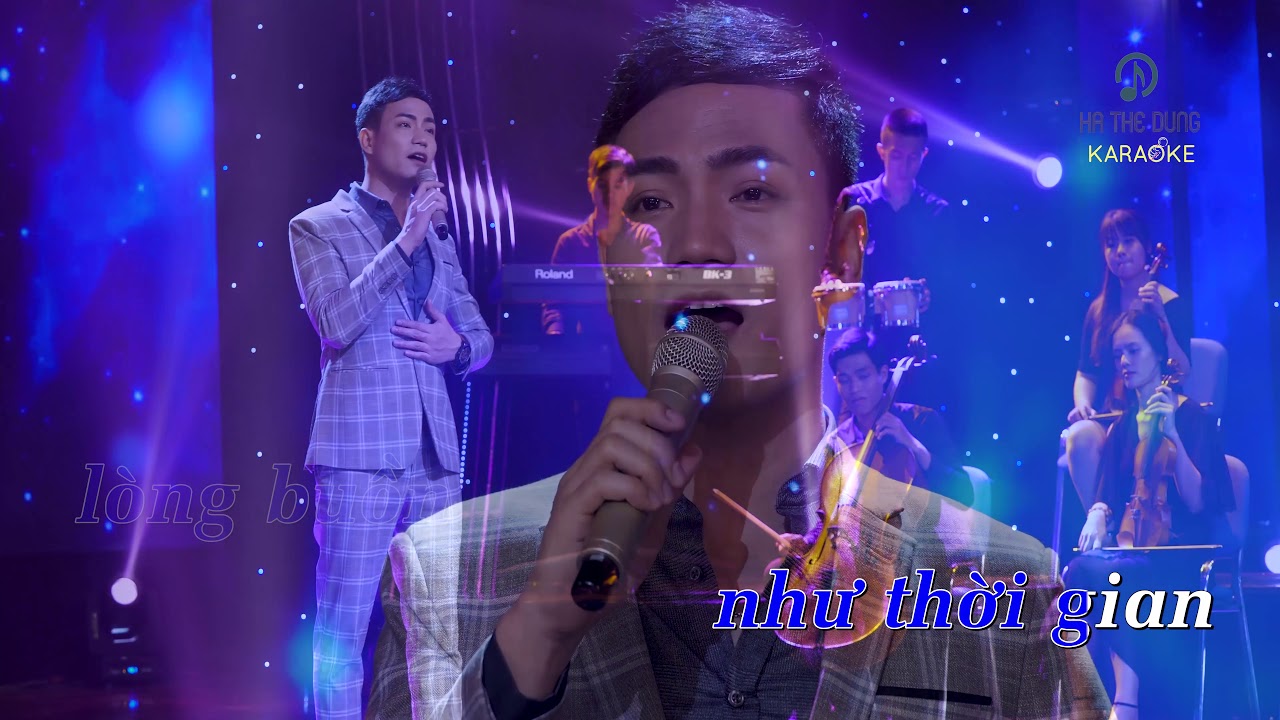 Karaoke Hai Vì Sao Lạc (tone Nam - E) - Hà Thế Dũng |Album Khúc tình xuyên thời gian 2(#HaTheDung)