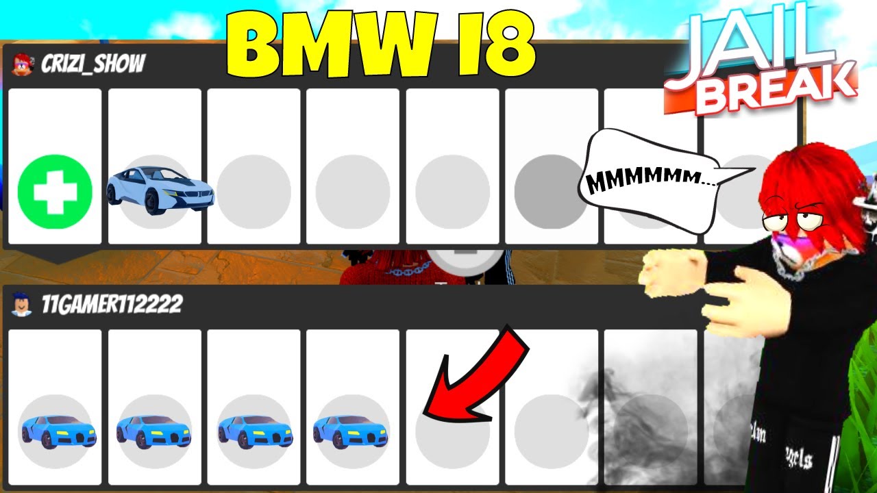 ЧТО ДАЮТ ЗА БМВ i8? ROBLOX JAILBREAK!