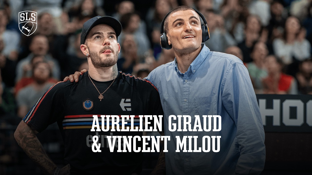 Top Moments of Aurelien Giraud and Vincent Milou from SLS Paris 2024!