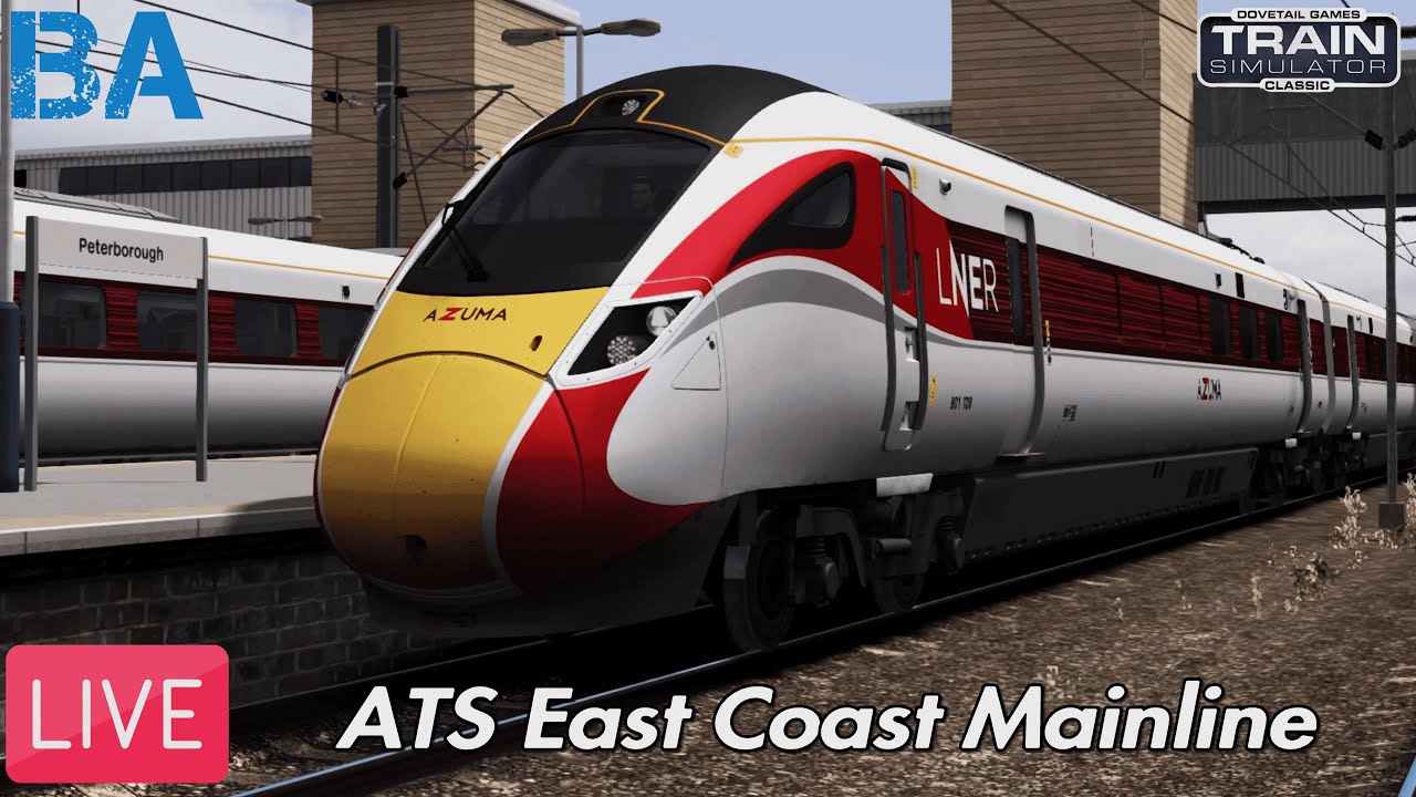Train Simulator LIVE|ATS East Coast Mainline (24/08/22)