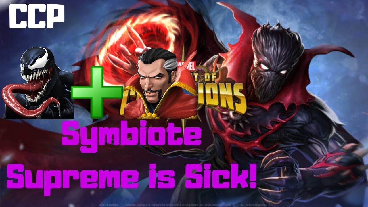 Symbiote Supreme Is So Sick! Abilities/Gameplay! CCP - Marvel Contest Of Champions