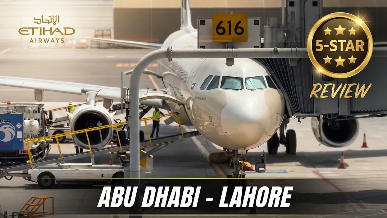 TRIP REPORT | ETIHAD AIRWAYS ECONOMY | ETIHAD AIRWAYS A321 | ETIHAD ABU DHABI - LAHORE