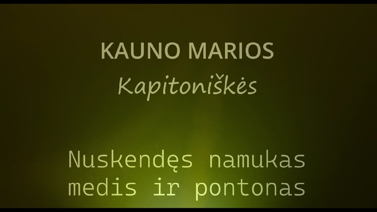 Nardymas Kauno mariose prie Kapitoniškio