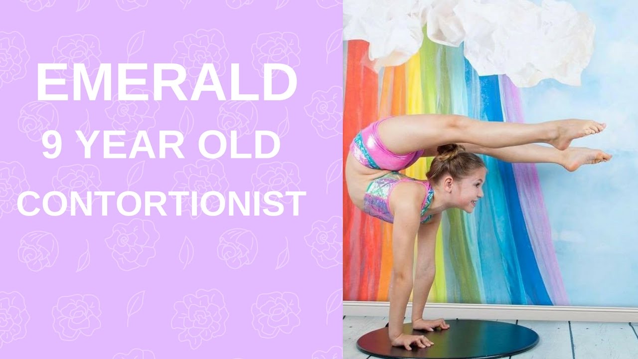 Emerald Wulf 9 year old contortionist
