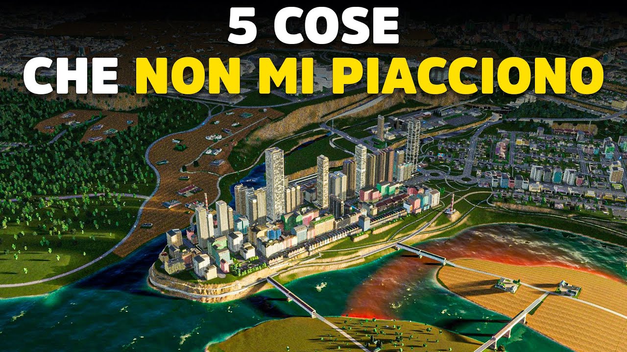 5 cose che non mi piacciono di Cities Skylines 2