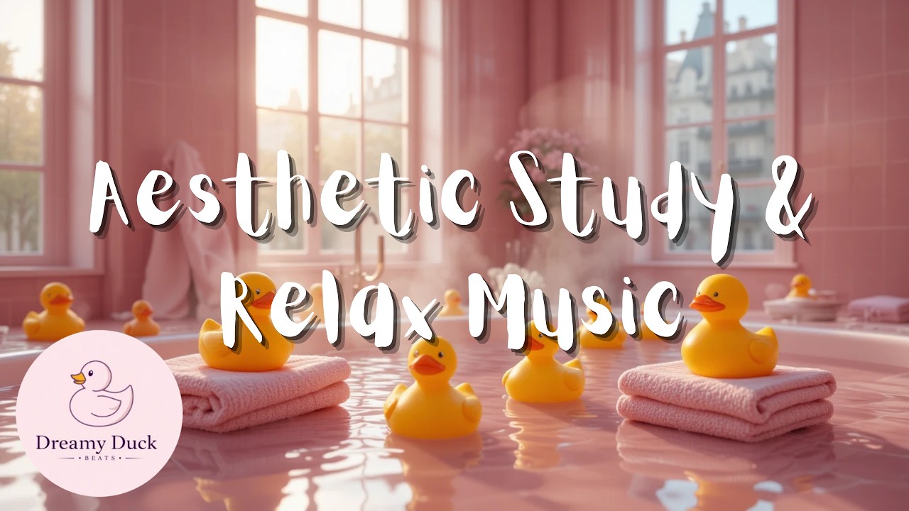 Spa Duck 🦆 | 1 Hour Relaxing Spa Music for Study, Stress Relief & Focus