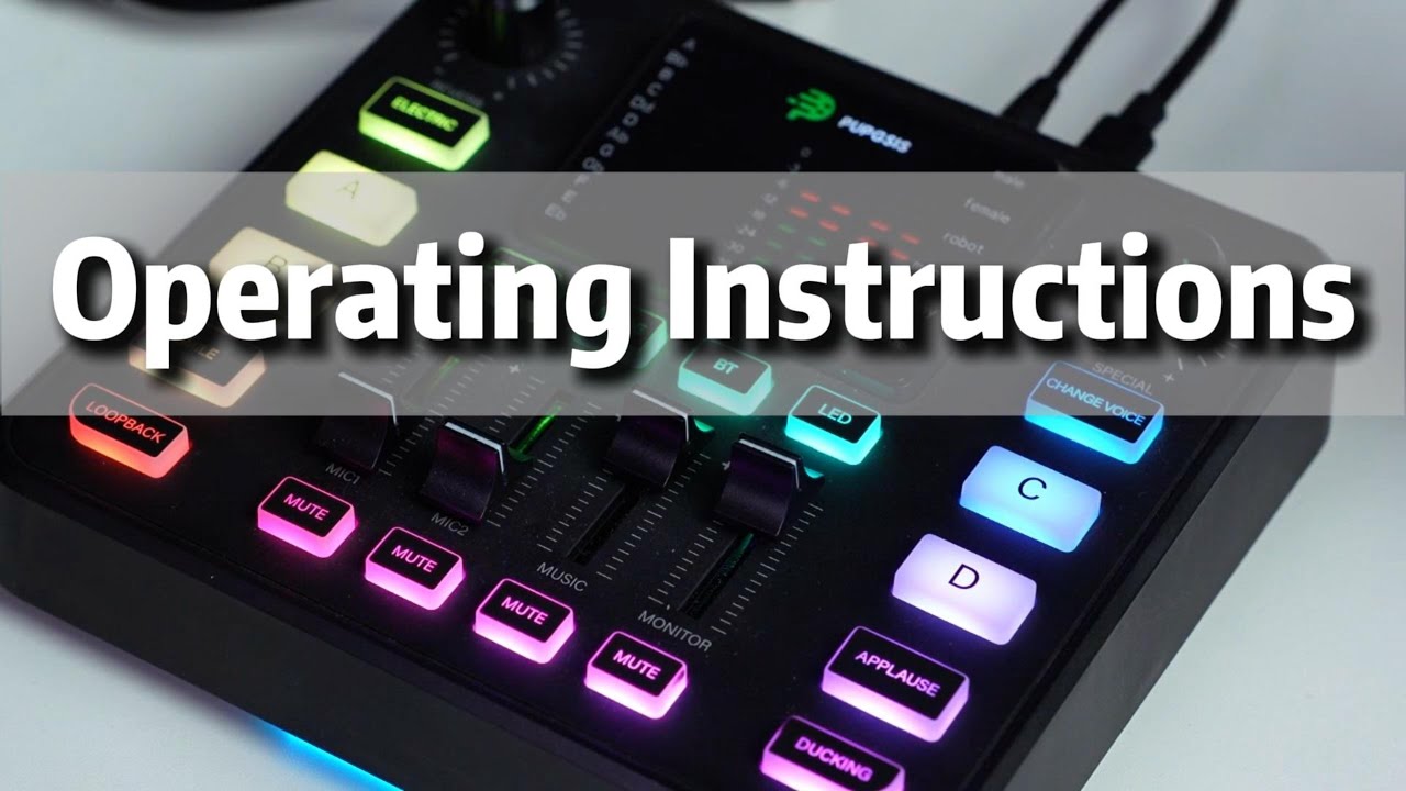 Got your hands on the PUPGSIS T12S mixer? Wondering how to use it? This video will show you today.