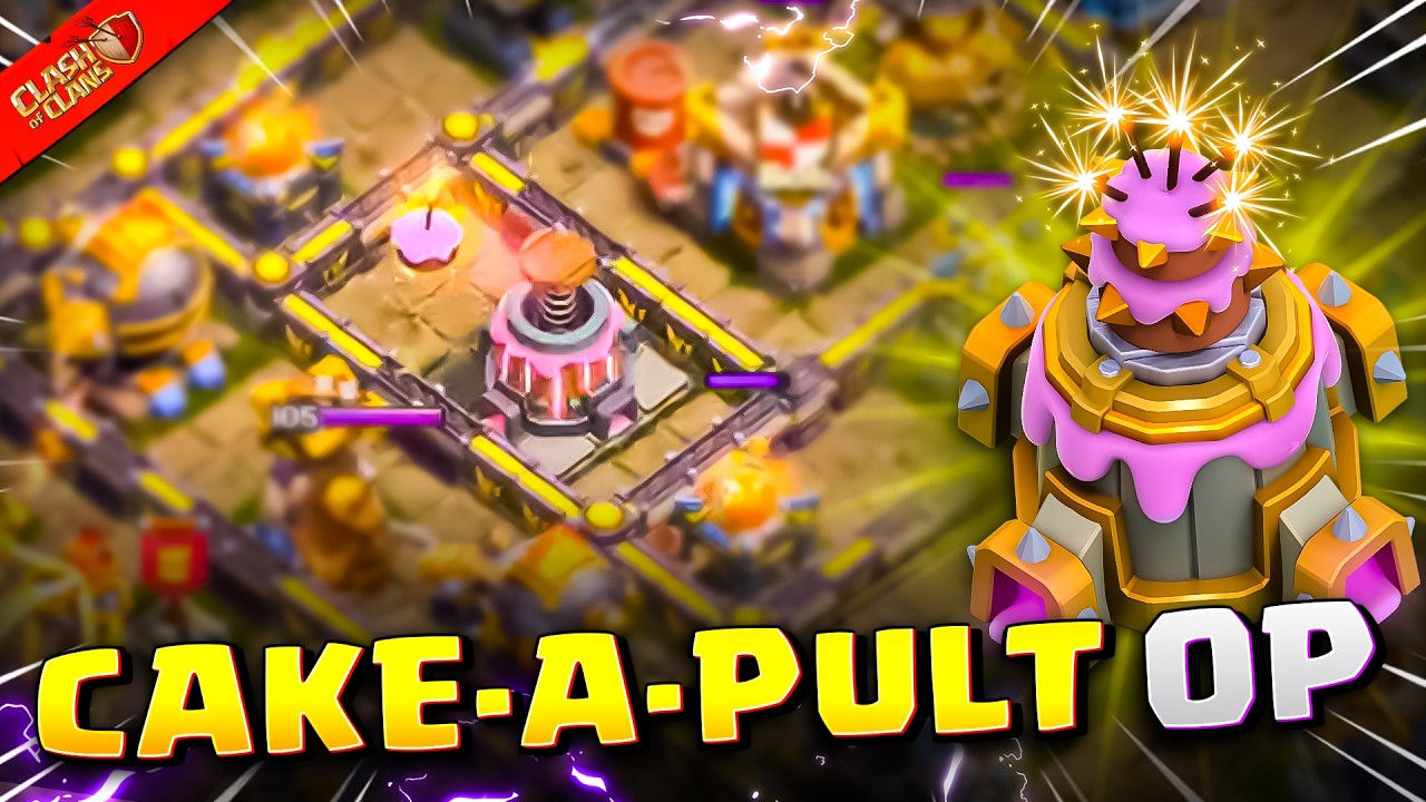 New CAKE-a-PULT Craft Defense Is SO BROKEN 🤯 Best TH18 (Ranked/Legend I/II/III) Base Link