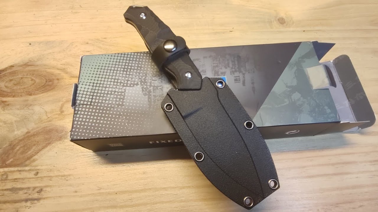 S718 de sanrenmu un cuchillo a tener en cuenta en nuestras salidas al campo.#bushcraft #aliexpress