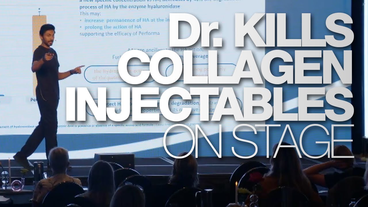 Exposing Collagen Product Scams On Stage (reveals most powerful anti-aging product)