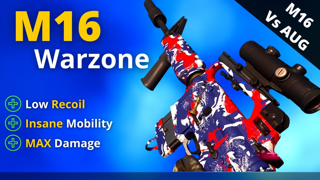 Why You should Use The M16 Over The AUG In Warzone | M16 Warzone Setup