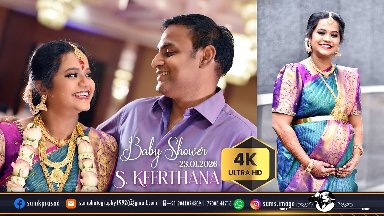 Baby Shower of  S Keerthana :: 23.01.2026 :: @SamPhotographyChennai